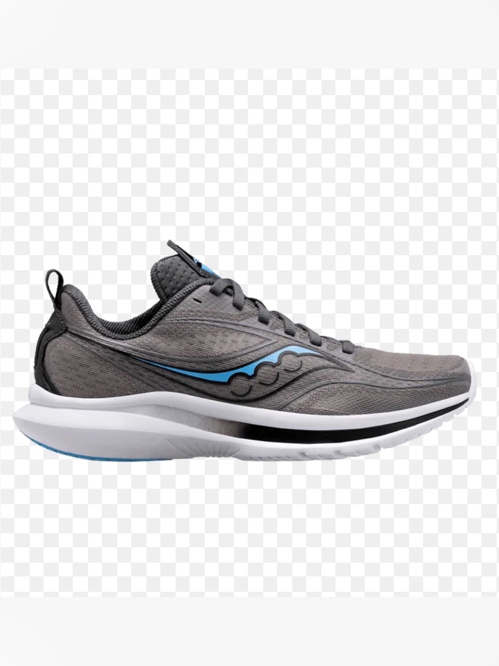 Saucony Women's Gray and Blue Running Sneakers